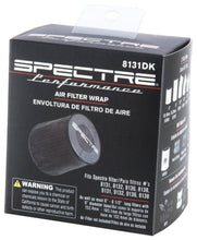 Load image into Gallery viewer, Spectre Universal Pre-Filter Wrap 6in. x 6.125in. - Black - Corvette Realm