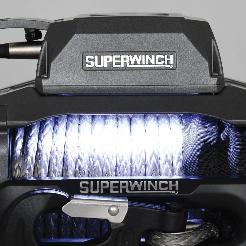 Superwinch 10000 LBS 12V DC 3/8in x 80ft Synthetic Rope SX 10000 Winch - Corvette Realm