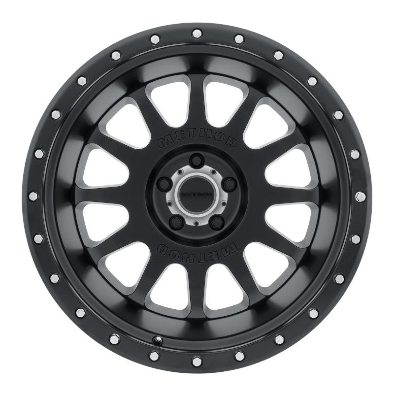 Method MR605 NV 20x9 -12mm Offset 5x150 110.5mm CB Matte Black Wheel - Corvette Realm