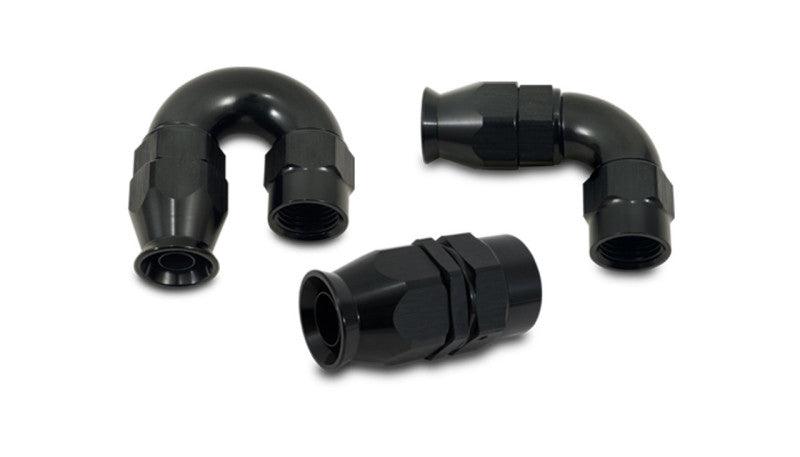 Vibrant 150 Degree High Flow Hose End Fitting for PTFE Lined Hose -12AN - Corvette Realm