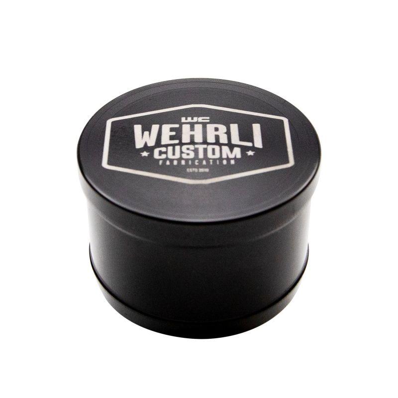 Wehrli 2017+ Chevrolet 6.6L L5P Duramax Intake Resonator Delete Plug - Black Anodized - Corvette Realm