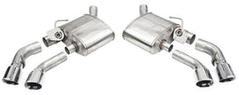Corsa 16-20 Chevrolet Camaro SS/ZL1 6.2L V8 Polished Xtreme Axle-Back Exhaust (w/ Factory NPP Valve) - Corvette Realm