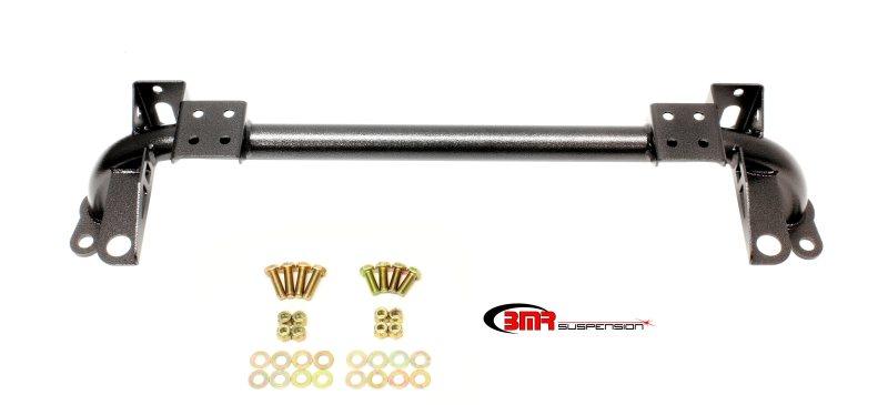 BMR 05-14 S197 Mustang Radiator Support w/ Sway Bar Mount - Black Hammertone - Corvette Realm