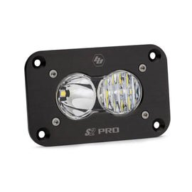 Baja Designs S2 Pro Flush Mount Driving Combo Pattern LED Work Light - Clear - Corvette Realm