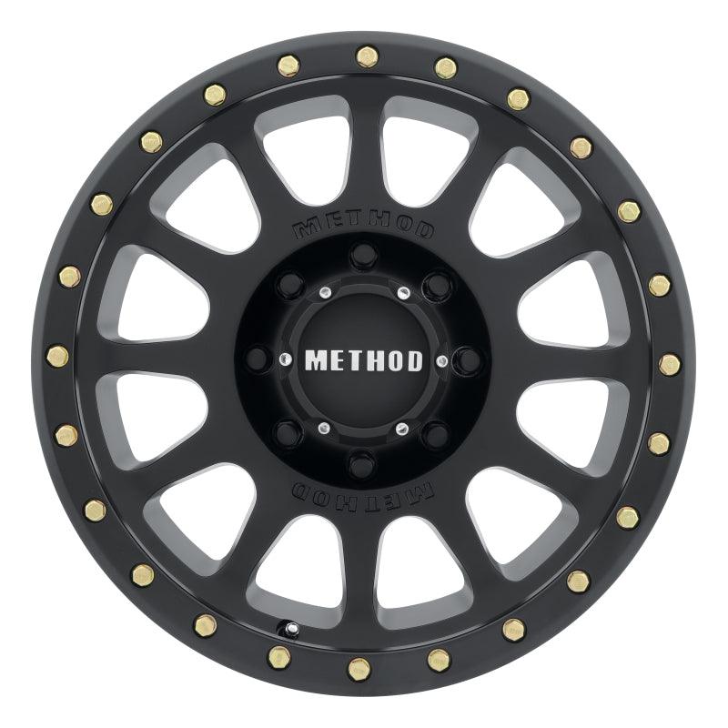 Method MR305 NV 18x9 -12mm Offset 8x6.5 130.81mm CB Matte Black Wheel - Corvette Realm