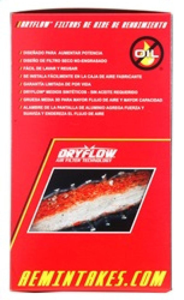 AEM 3.5 inch Short Neck 9 inch Element Filter Replacement - Corvette Realm