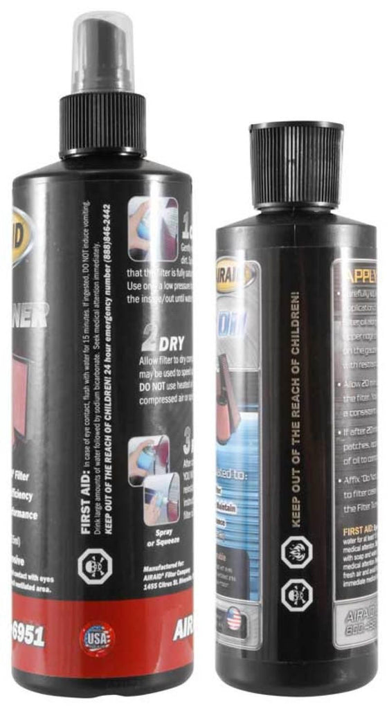 Airaid Renew Kit - 12oz Cleaner / 8oz Squeeze Oil - Corvette Realm