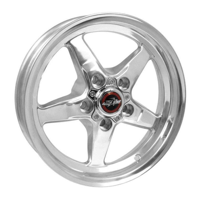 Race Star 92 Drag Star 15x3.75 5x4.75bc 1.25bs Direct Drill Polished Wheel - Corvette Realm