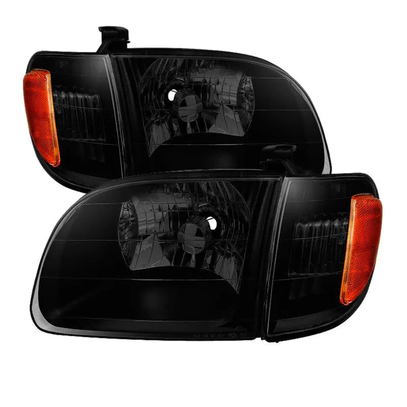 Xtune Toyota Tundra Regular/Access 00-04 OEM Style Headlights & Corner Lights HD-JH-TTUN00-AM-BSM - Corvette Realm