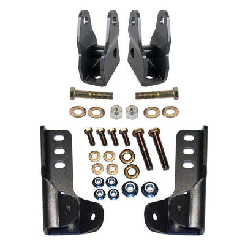 Synergy 07-18 JeepWrangler JK/JKU Front Lower Shock Extension Brackets - Corvette Realm