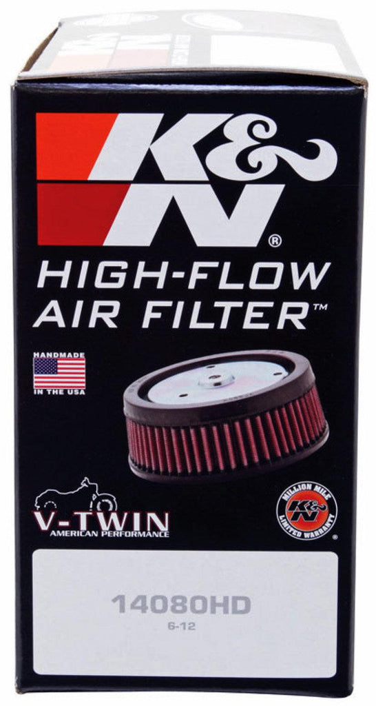 K&N Custom Air Filter Round 5-3/8in OD x 4in ID x 2in H - Corvette Realm