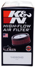 Load image into Gallery viewer, K&amp;N Custom Air Filter Round 5-3/8in OD x 4in ID x 2in H - Corvette Realm