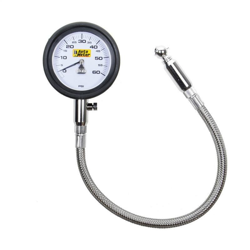 Autometer NASCAR Performance 60PSI Lo-Pressure Tire Pressure Gauge - Corvette Realm