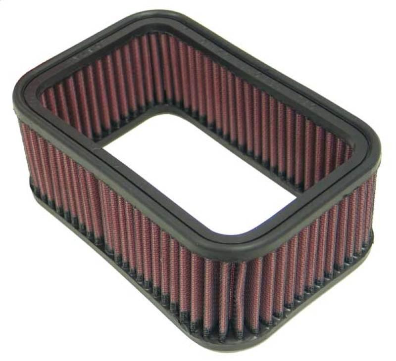 K&N Custom Air Filter - Rectangular - 6.75in O/S Length x 4.5in O/S Width x 2.5in Height - Corvette Realm