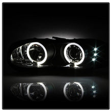 Load image into Gallery viewer, Spyder Chevy Camaro 98-02 Projector Headlights LED Halo LED Blk - Low H1 PRO-YD-CCAM98-HL-BK - Corvette Realm