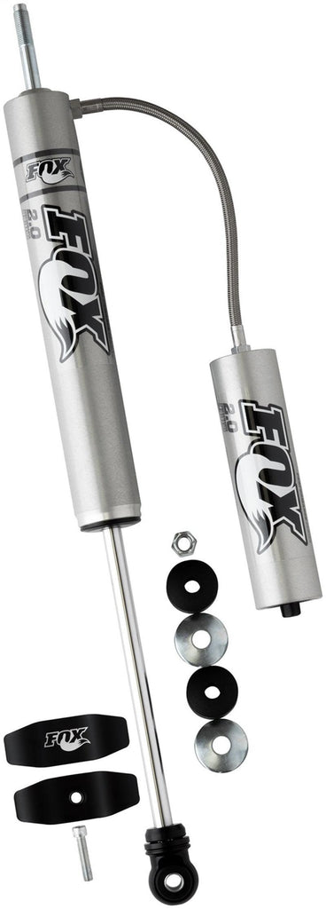 Fox 2.0 Performance Series 10.1in. Smooth Body Remote Res. Shock w/Stem Mount / Std Travel - Black - Corvette Realm