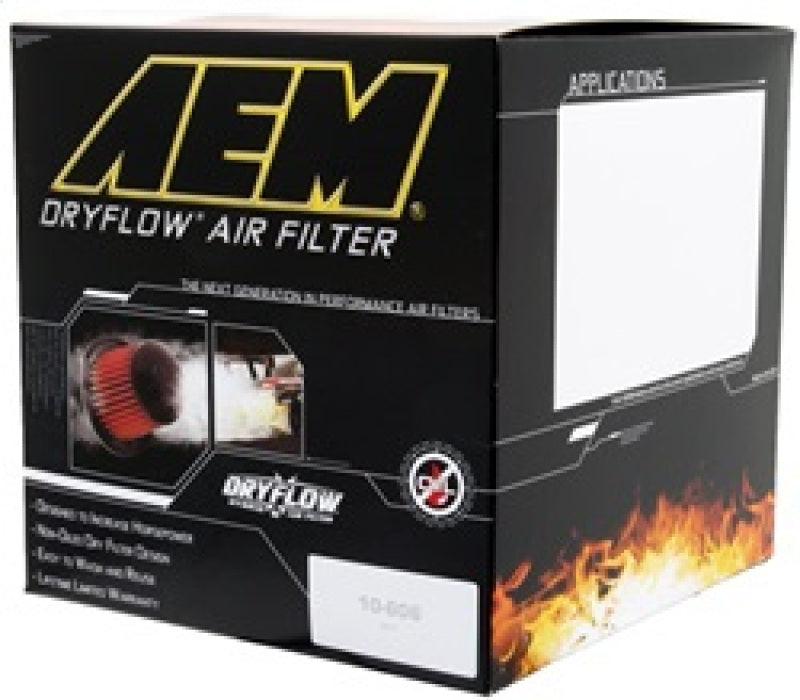 AEM 5in Dryflow Air Filter with 8in Element - Corvette Realm