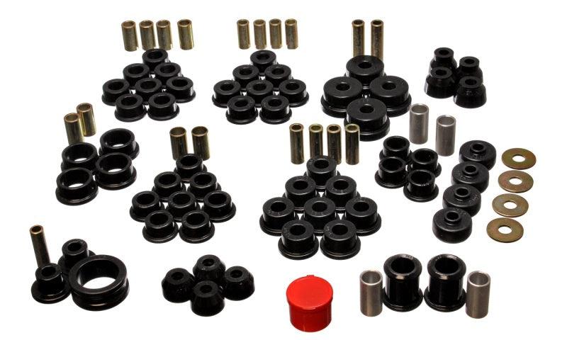 Energy Suspension 84-95 Chevrolet Corvette Black Hyper-flex Master Bushing Set - Corvette Realm