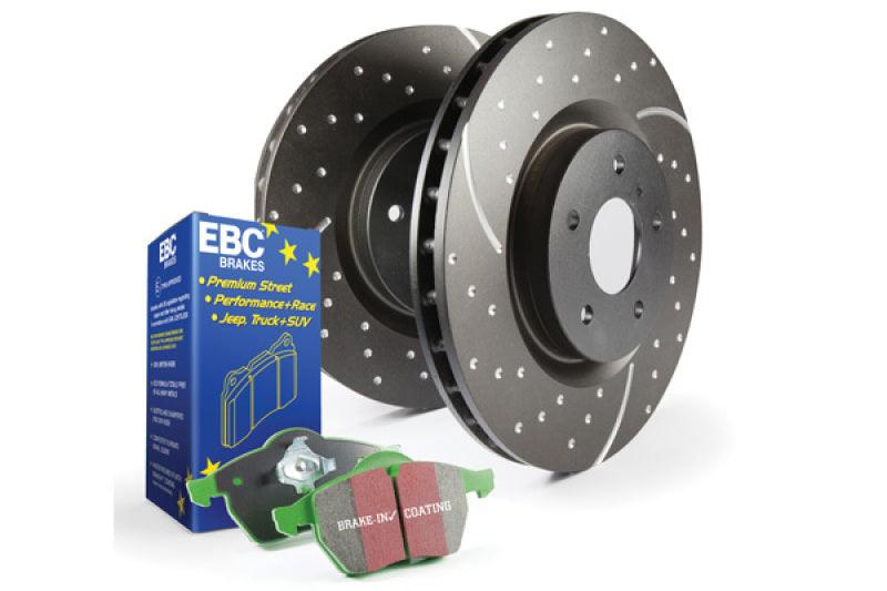 EBC S10 Kits Greenstuff Pads and GD Rotors - Corvette Realm