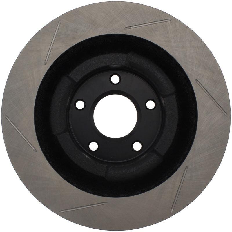 StopTech Power Slot 06-10 Chevrolet Corvette Front Left Slotted Rotor - Corvette Realm