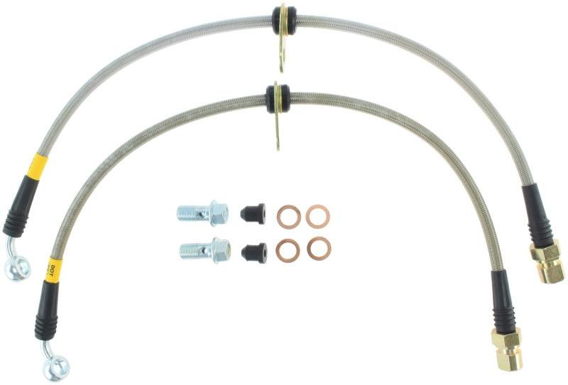 StopTech 10+ Camaro SS V8 Stainless Steel Front Brake Lines - Corvette Realm