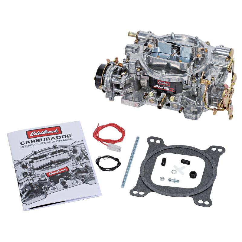 Edelbrock Carburetor Thunder Series 4-Barrel 800 CFM Electric Choke Calibration Satin Finish - Corvette Realm