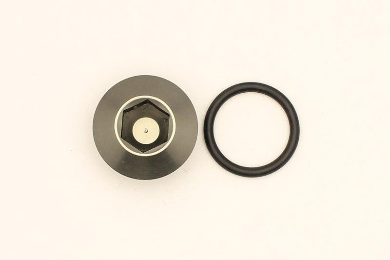 DeatschWerks 10AN ORB Male Plug Low Profile Internal Allen/Hex (Incl. O-Ring) - Corvette Realm