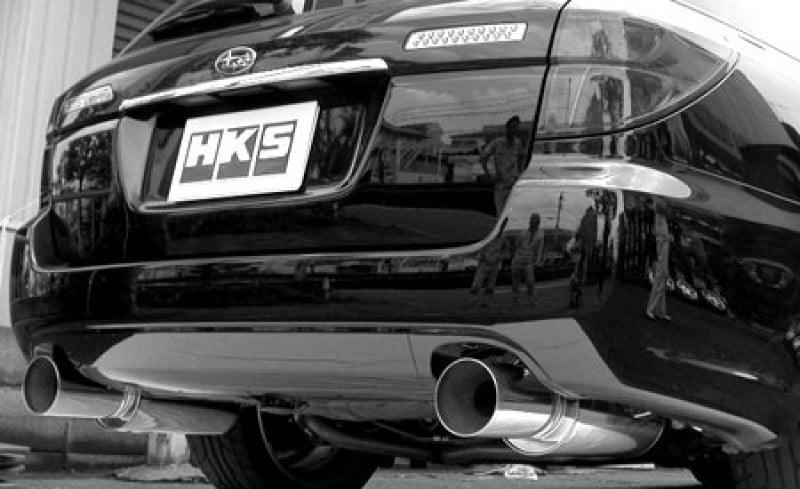 HKS 05-07 Subaru Legacy GT Silent Hi-Power Dual Exhaust - Corvette Realm