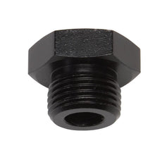Load image into Gallery viewer, Russell Performance -6 AN Straight Thread Plug (Black) - Corvette Realm