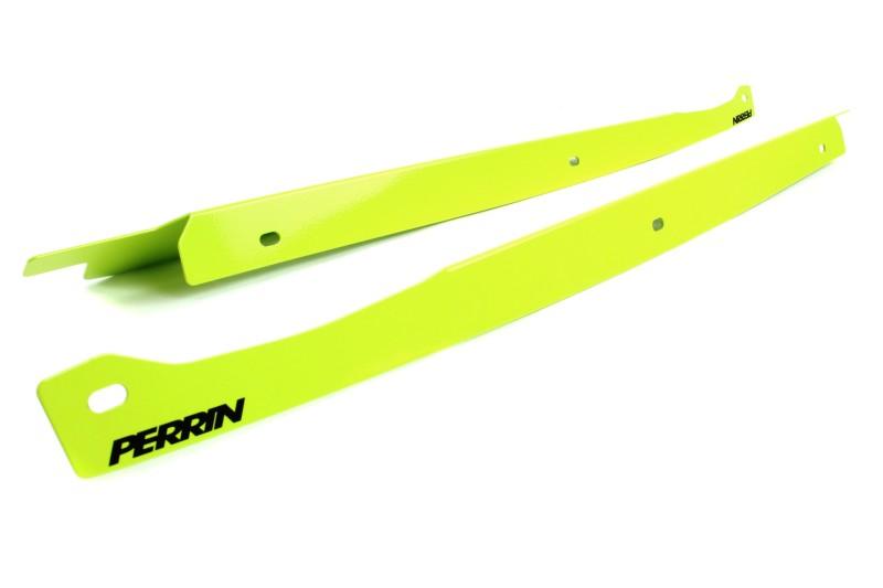 Perrin 11-14 Subaru WRX/STI Fender Shroud Set - Neon Yellow - Corvette Realm