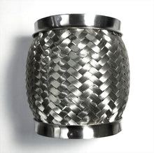 Load image into Gallery viewer, Stainless Bros 2.50in x 6in OAL 304SS Flex Joint w/ Interlock Liner - Corvette Realm