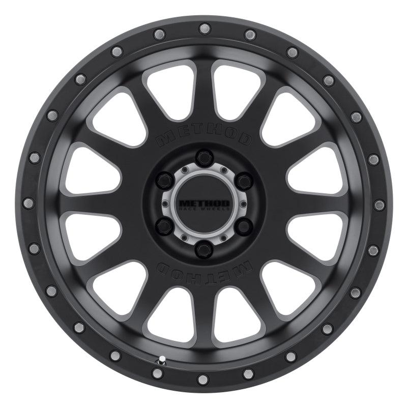 Method MR605 NV 20x9 -12mm Offset 6x135 87mm CB Matte Black Wheel - Corvette Realm