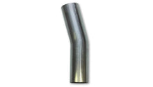 Load image into Gallery viewer, Vibrant 2in O.D. T304 SS 15 deg Mandrel Bend 4in x 4in leg lengths (2in Centerline Radius) - Corvette Realm
