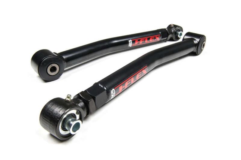 JKS Manufacturing Jeep Wrangler JK Adjustable J-Flex Upper Control Arms - Rear - Corvette Realm