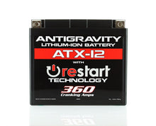 Load image into Gallery viewer, Antigravity YTX12 High Power Lithium Battery w/Re-Start - Corvette Realm