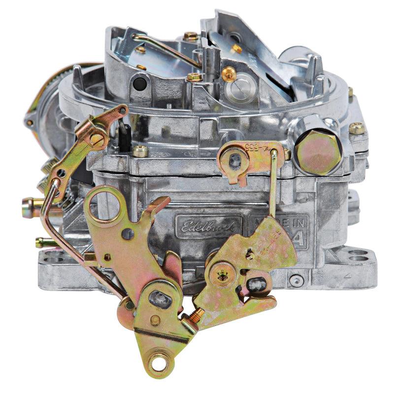 Edelbrock Carburetor Thunder Series 4-Barrel 800 CFM Electric Choke Calibration Satin Finish - Corvette Realm