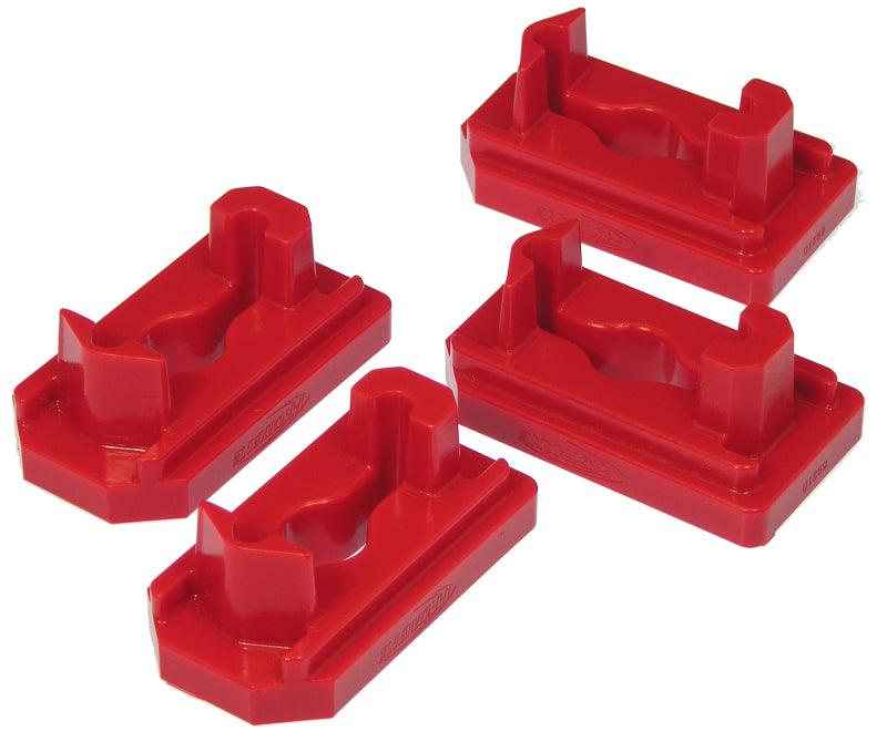 Prothane Dodge Ram 6.7 Cummins Motor Mount Insert - Red - Corvette Realm