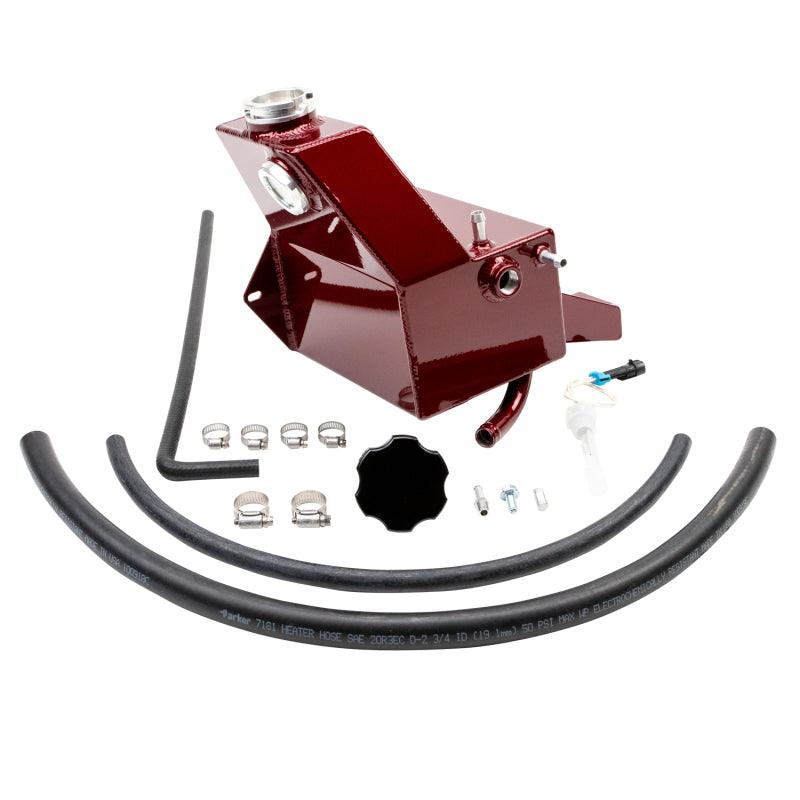 Wehrli 13-18 Dodge 6.7L Cummins OEM Placement Coolant Tank Kit - WCFab Red - Corvette Realm