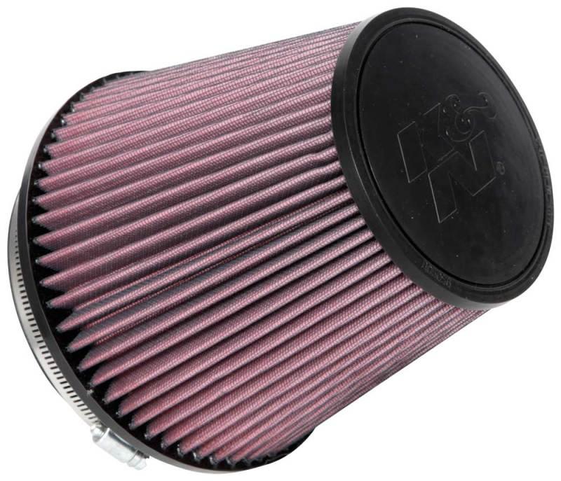 K&N Universal Clamp-On Air Filter 6in FLG / 7-1/2in B / 5in T / 6-1/2in H - Corvette Realm