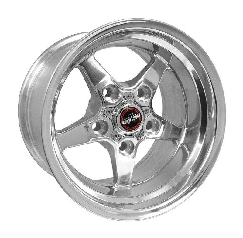 Race Star 92 Drag Star 17x10.5 5x135bc 6.125bs Direct Drill Polished Wheel - Corvette Realm