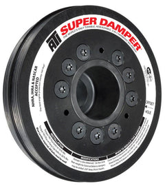 ATI Damper - 6.78in - Alum - (2) 4 Grv - Mitsubishi Eclipse - 4G63 w/Integral Lower Cam Drive - Corvette Realm