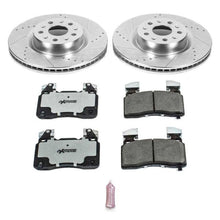 Load image into Gallery viewer, Power Stop 16-18 Cadillac CT6 Front Z26 Street Warrior Brake Kit - Corvette Realm