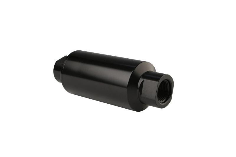 Aeromotive In-Line Filter - AN-10 - Black - 10 Micron - Corvette Realm