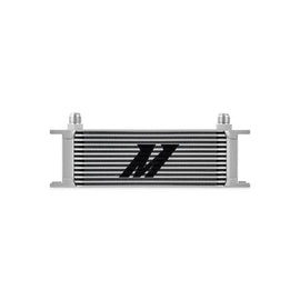 Mishimoto Universal 13-Row Oil Cooler Silver - Corvette Realm