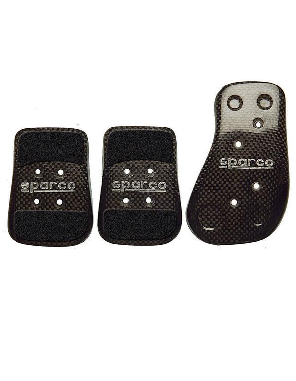 Sparco Pedal Kit Carbon Fiber - Corvette Realm