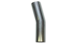 Vibrant 2.25in O.D. T304 SS 15 deg Mandrel Bend 5in x 5in leg lengths (3.375in Centerline Radius) - Corvette Realm