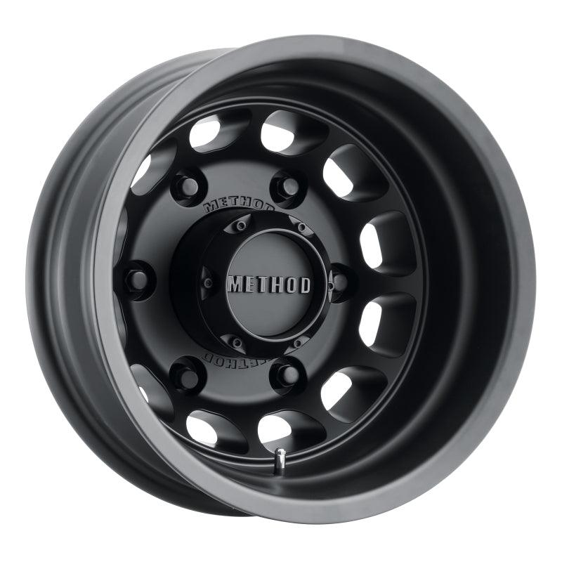 Method MR901 - REAR 16x5.5 -138mm Offset 6x205 161.04mm CB Matte Black Wheel - Corvette Realm