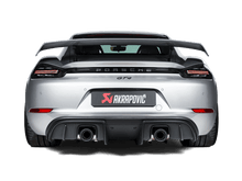 Load image into Gallery viewer, Akrapovic 2020+ Porsche Cayman GT4 (718) Slip-On Race Line (Titanium) (Req Tips / Option 2) - Corvette Realm