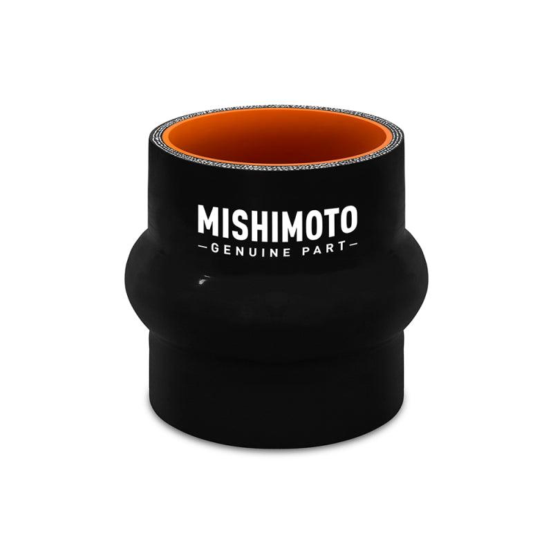 Mishimoto 2.5in Black Hump Hose Coupler - Corvette Realm