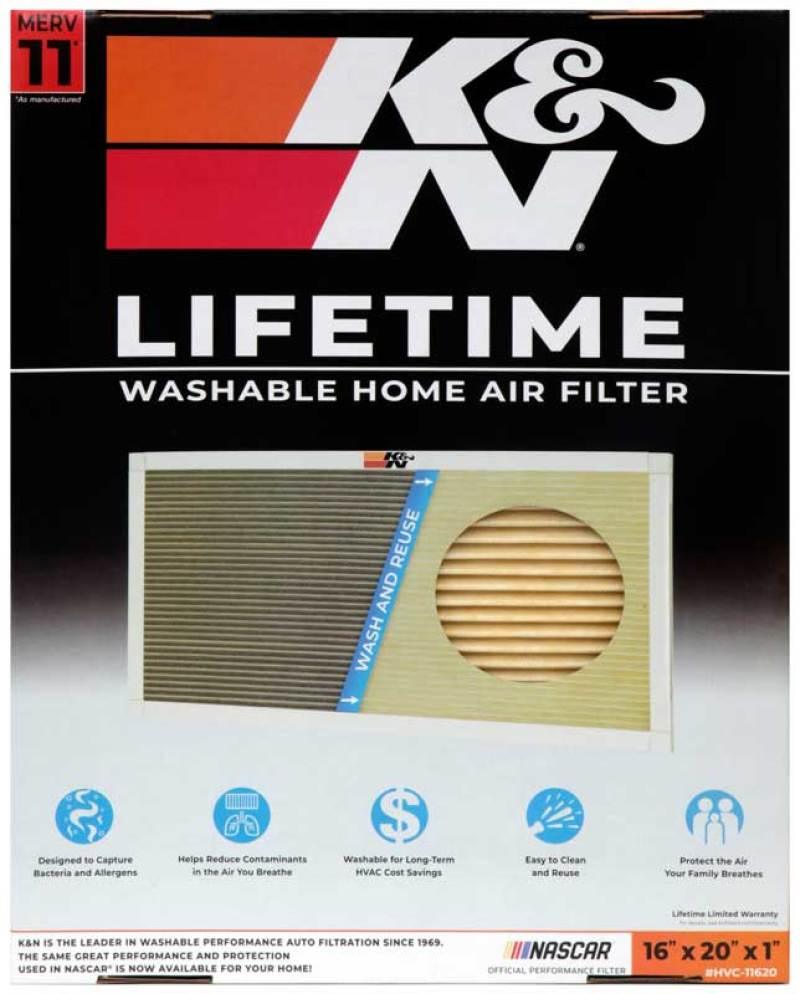 K&N HVAC Filter - 16 x 20 x 1 - Corvette Realm